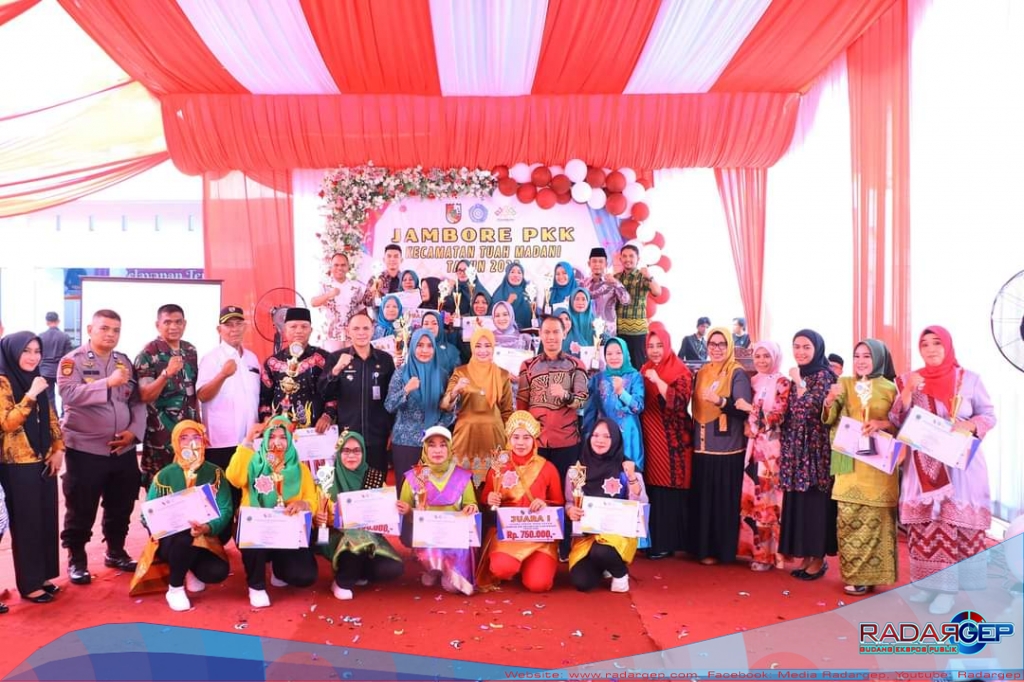 Jambore PKK Kecamatan Tuah Madani Berlangsung Semarak